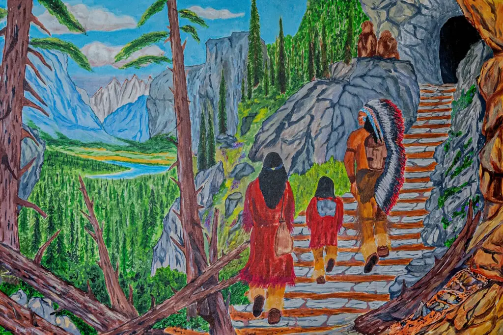 Twin rocks native family retreat